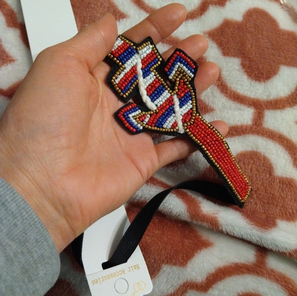 Beaded boho stretchy headband NWT - Picture 8 of 14